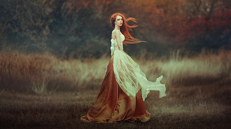 Mittelalter Kleid Damen